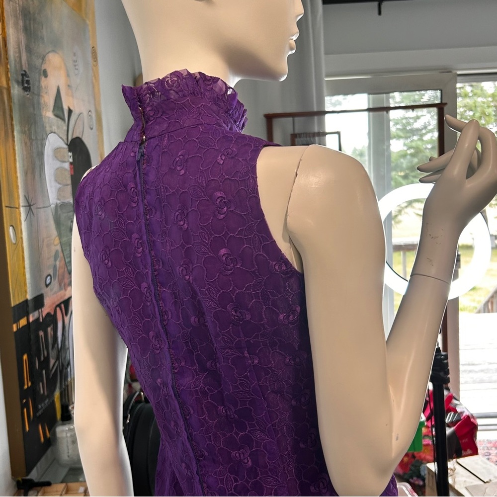 Late 60s Vintage Micro Mini Party Dress - Picture 14 of 17